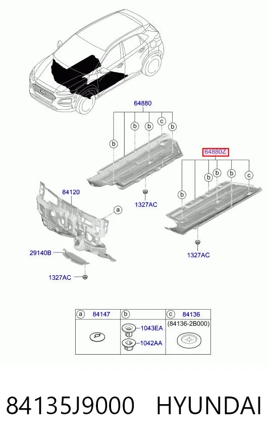  84135J9000 Hyundai/Kia