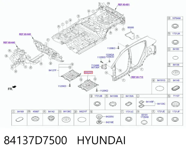  84137D7500 Hyundai/Kia