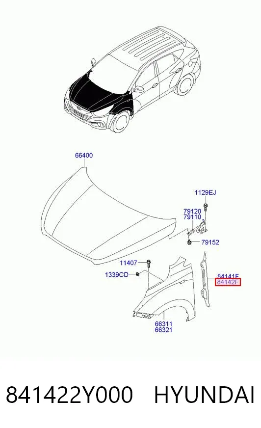  841422Y000 Hyundai/Kia