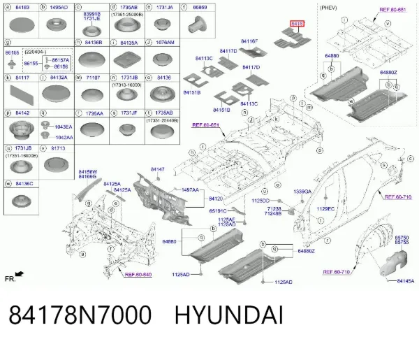  84178N7000 Hyundai/Kia