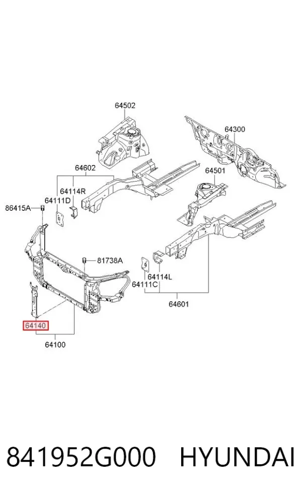  841952G000 Hyundai/Kia