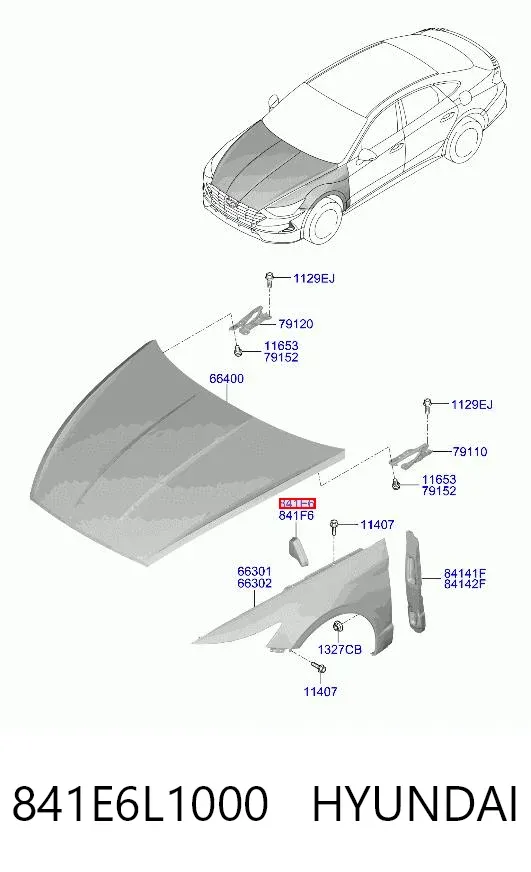  841E6L1000 Hyundai/Kia