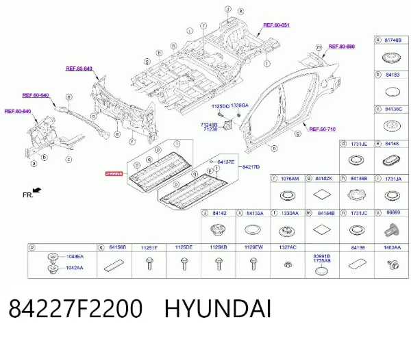  84227F2200 Hyundai/Kia