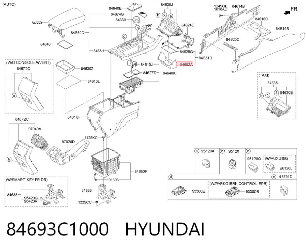  84693C1000 Hyundai/Kia