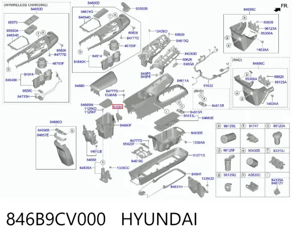  846B9CV000 Hyundai/Kia