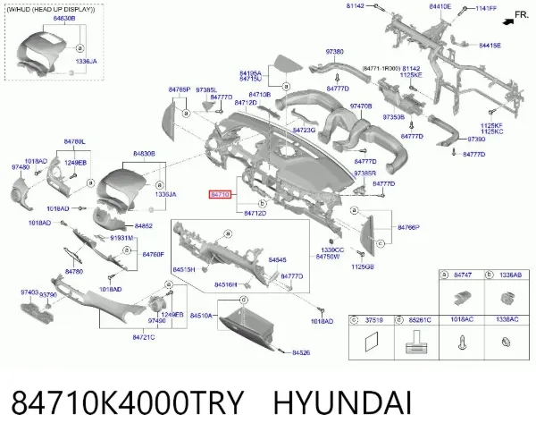 Торпедо 84710K4000TRY Hyundai/Kia