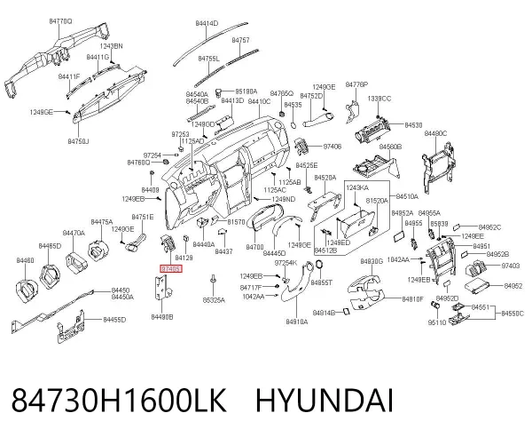  84730H1600LK Hyundai/Kia