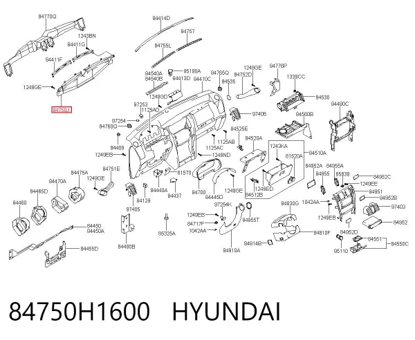  84750H1600 Hyundai/Kia
