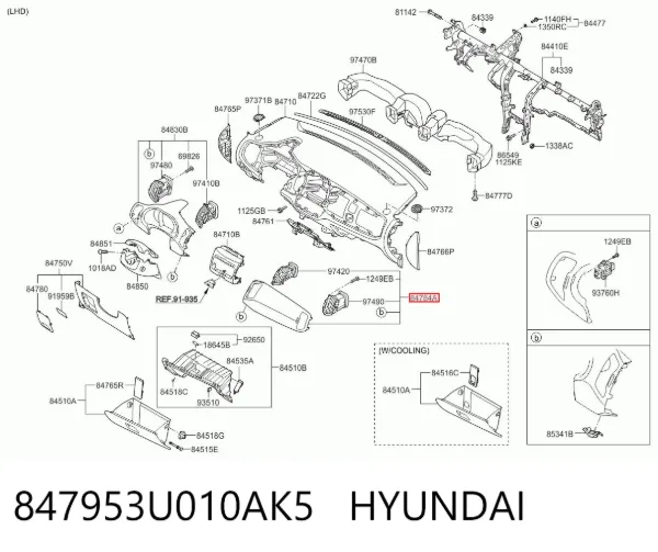  847953U010AK5 Hyundai/Kia