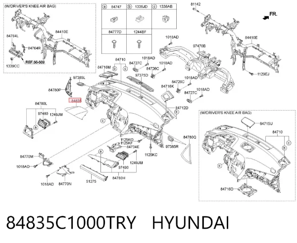  84835C1000TRY Hyundai/Kia