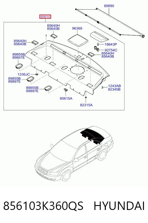  856103K360QS Hyundai/Kia