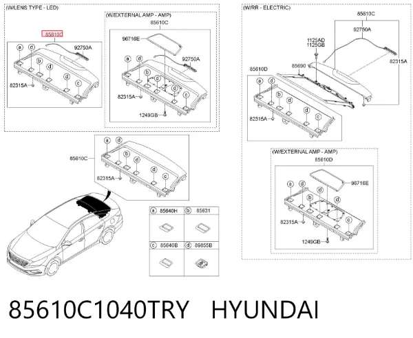  85610C1040TRY Hyundai/Kia
