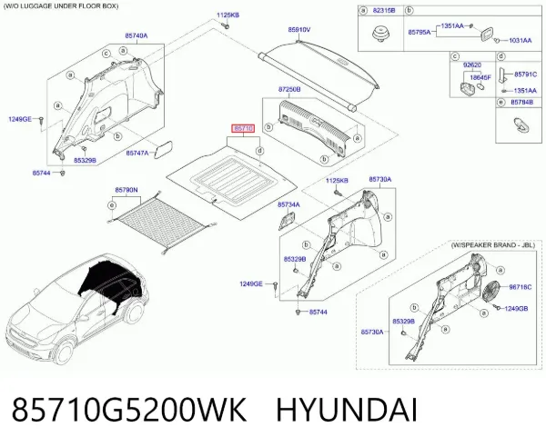  85710G5200WK Hyundai/Kia
