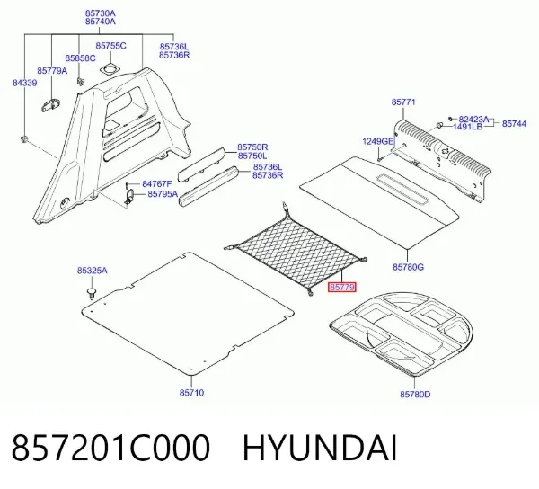  857201C000 Hyundai/Kia