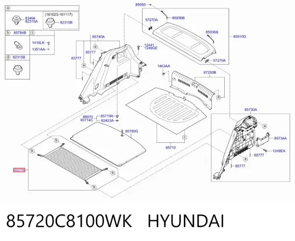  85720C8100WK Hyundai/Kia