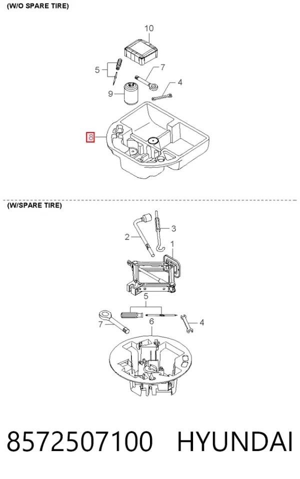  8572507100 Hyundai/Kia