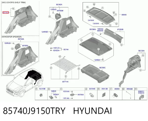  85740J9150TRY Hyundai/Kia