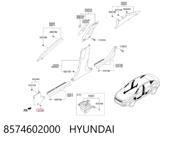  8574602000 Hyundai/Kia