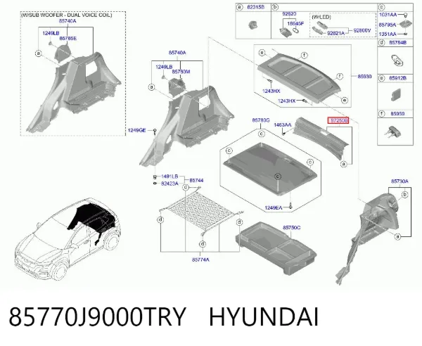  85770J9000TRY Hyundai/Kia