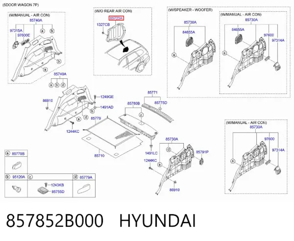 857852B000 Hyundai/Kia