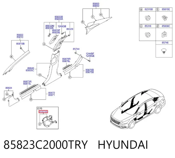  85823C2000TRY Hyundai/Kia