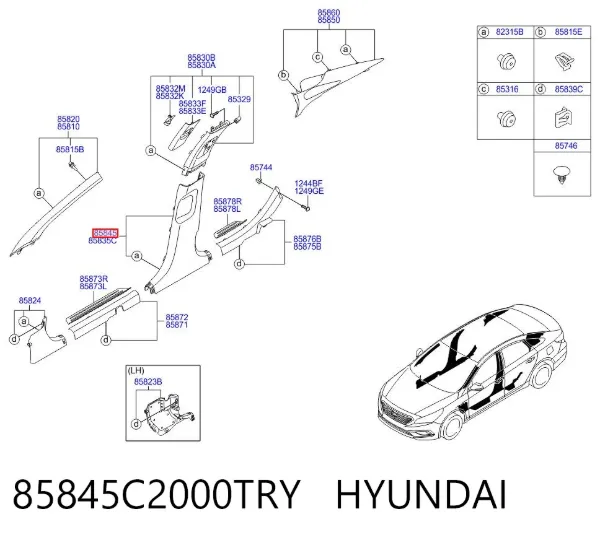  85845C2000TRY Hyundai/Kia