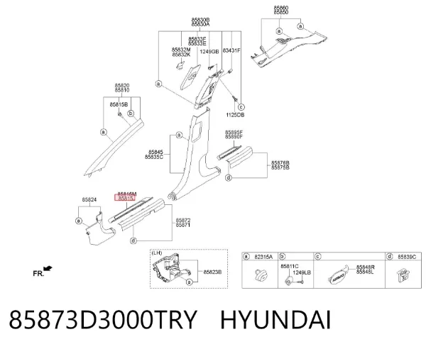  85873D3000TRY Hyundai/Kia