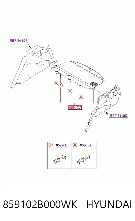  859102B000WK Hyundai/Kia