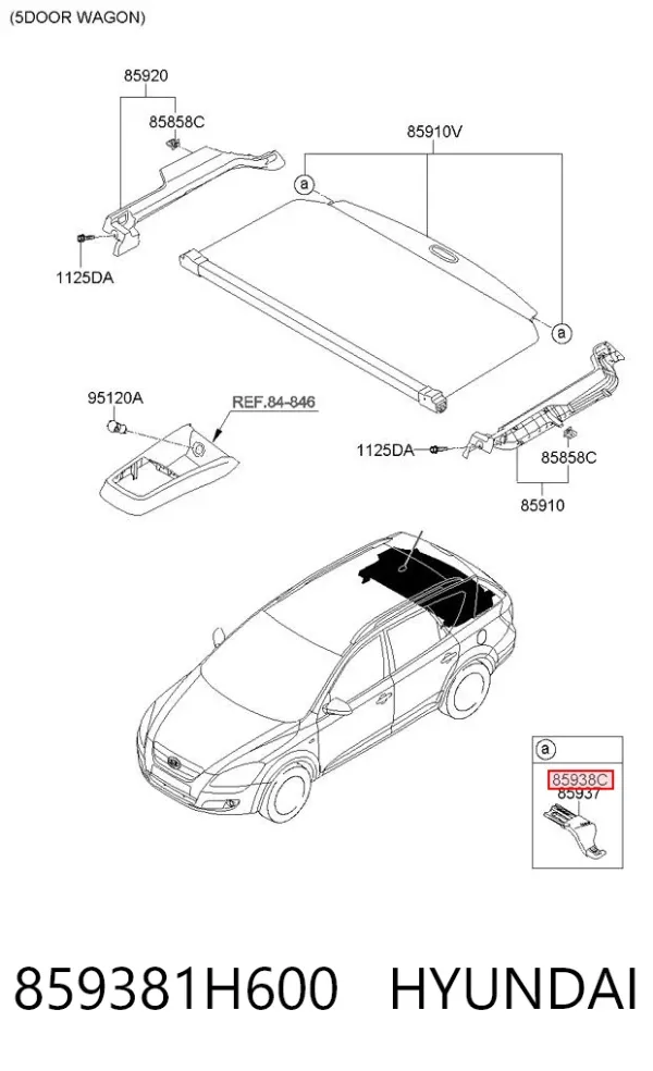  859381H600 Hyundai/Kia