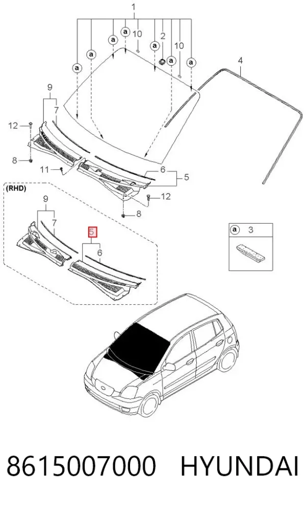  8615007000 Hyundai/Kia