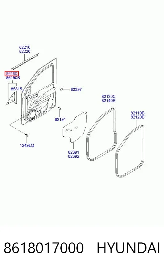  8618017000 Hyundai/Kia