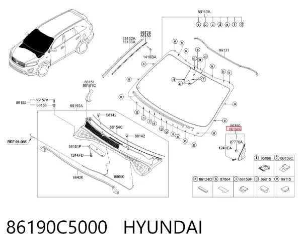  86190C5000 Hyundai/Kia
