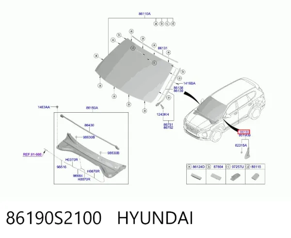  86190S2100 Hyundai/Kia