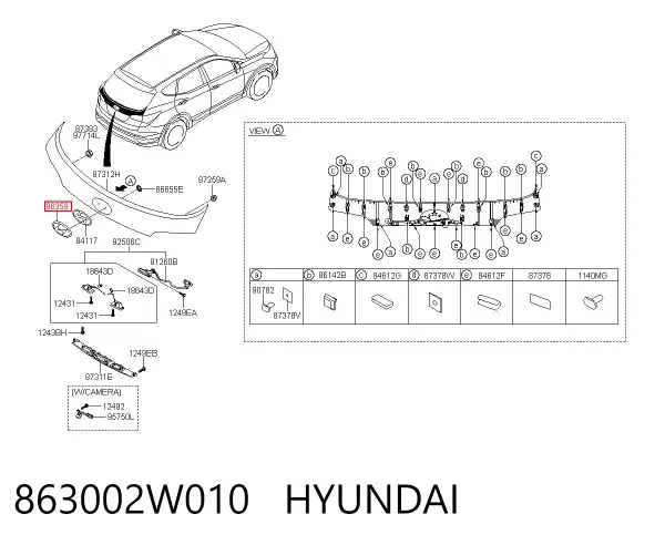  863002W010 Hyundai/Kia