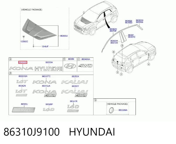  86310J9100 Hyundai/Kia