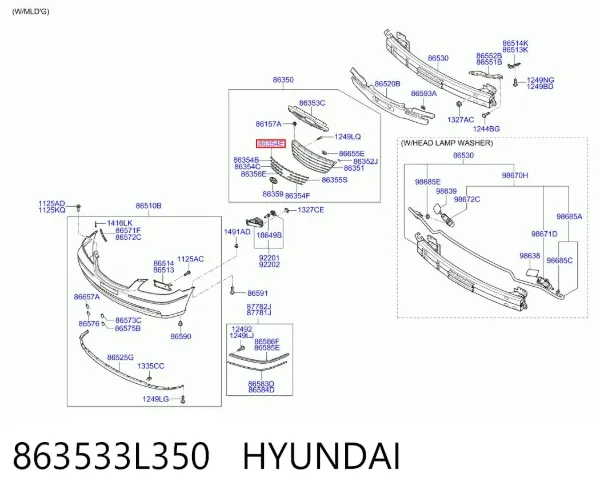  863533L350 Hyundai/Kia