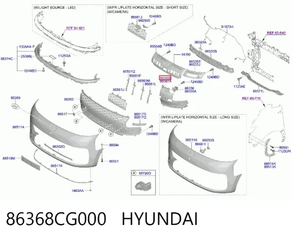  86368CG000 Hyundai/Kia