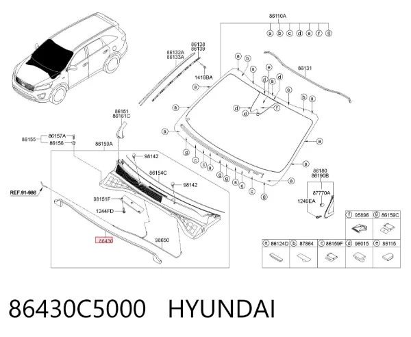  86430C5000 Hyundai/Kia