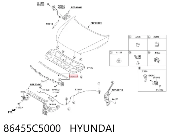  86455C5000 Hyundai/Kia