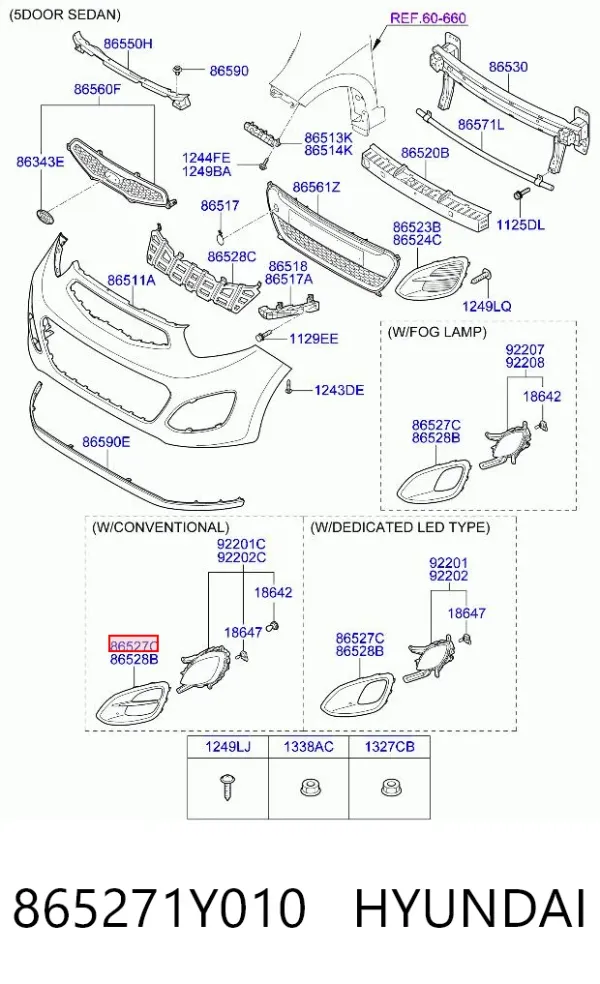  865271Y010 Hyundai/Kia