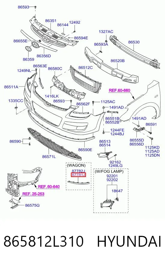  865812L310 Hyundai/Kia