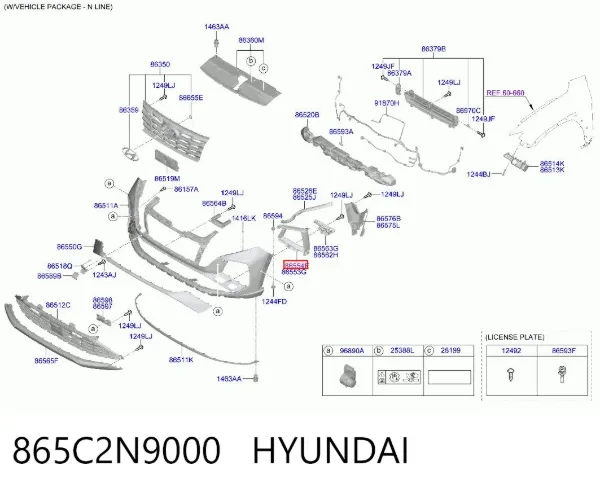  865C2N9000 Hyundai/Kia