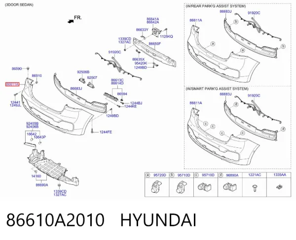  86610A2010 Hyundai/Kia
