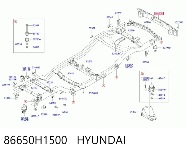  86650H1500 Hyundai/Kia
