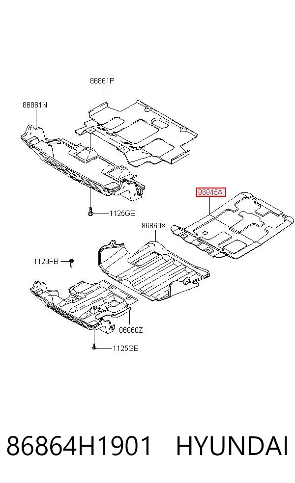  86864H1901 Hyundai/Kia