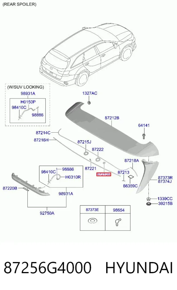  87256G4000 Hyundai/Kia