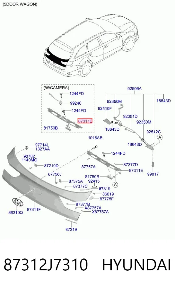  87312J7310 Hyundai/Kia