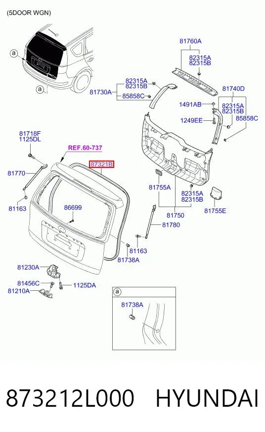  873212L000 Hyundai/Kia