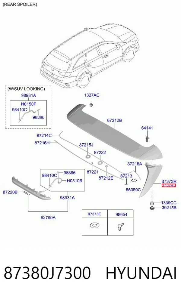  87380J7300 Hyundai/Kia