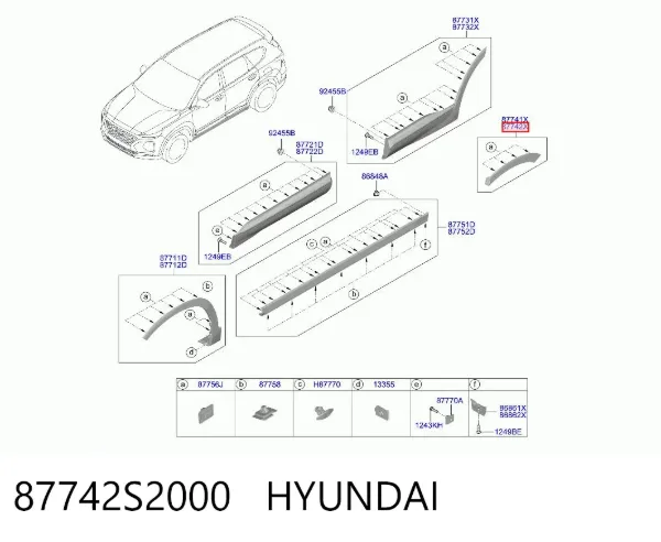  87742S2000 Hyundai/Kia